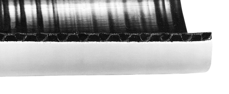 TripleWall Pipe Split in Half