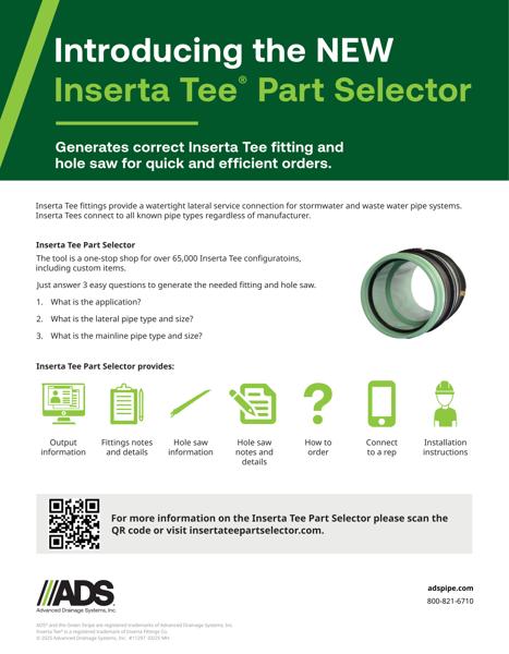 Introducing the New Inserta Tee Part Selector