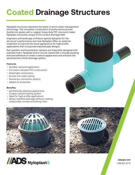 Coated Drainage Structures Nyloplast Product Sheet