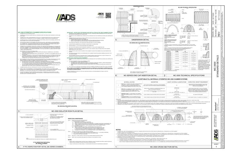 MC-3500 StormTech Full Detail Sheet