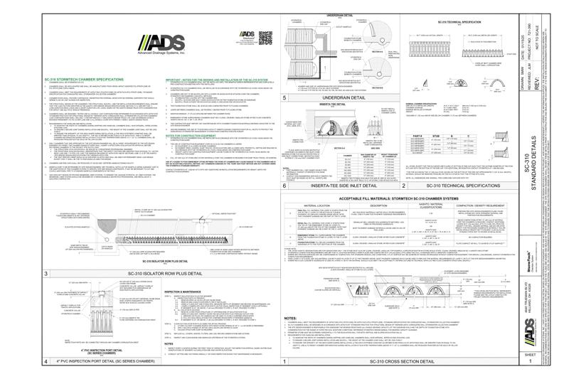 SC-310 StormTech Full Detail Sheet
