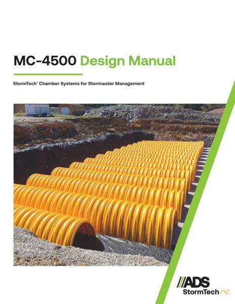 MC-4500 StormTech Design Manual