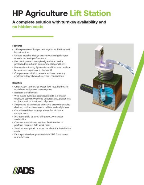 HP Ag Lift Station Product Sheet