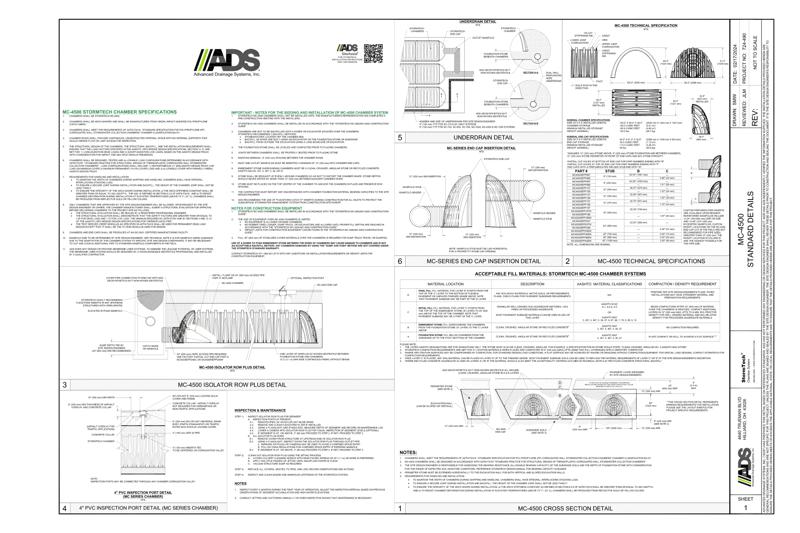 MC-4500 StormTech Full Detail Sheet