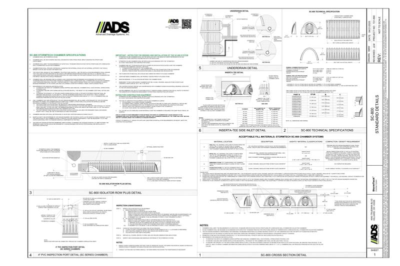 SC-800 StormTech Full Detail Sheet